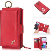Samsung Galaxy S20 Plus Pelogon Luxe/Hoesje/Portemonnee/Boekhoesje/Bookcase voor 12 pasjes bruikbaar rood