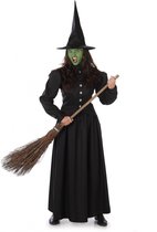 Karnival Costumes Verkleedjurk Wicked Witch 3-delig Carnavalskleding Dames Halloween Kostuum Dames Halloween Kostuum Volwassenen Carnavalskleding Dames - Polyester - Zwart - Maat XL