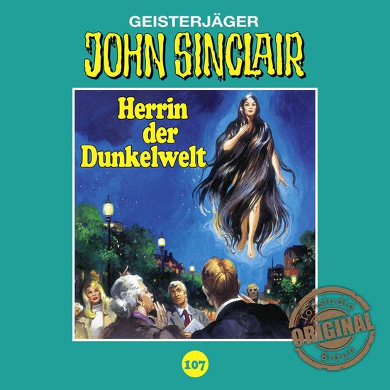 John Sinclair, Tonstudio Braun, Folge 107: Herrin der Dunkel ... - cover
