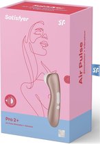 Pro 2+ Air Pulse Stiumulator + Vibration - Rose Gold - Design Vibrators - Clitoral Stimulators