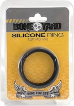 Silicone Ring - Black - 45mm - Cock Rings