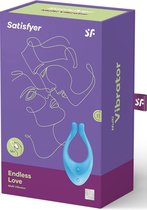 Endless Love Multi Vibrator - Blue - Cock Rings - G-Spot Vibrators - Design Vibrators - Clitoral Stimulators