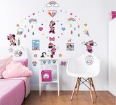 Walltastic Muursticker Set Minnie Mouse - 66 stickers