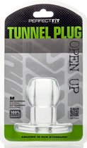Tunnel Plug  - Medium - Transparent - Butt Plugs & Anal Dildos