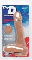 The D - Super D - 9 Inch - Caramel - Realistic Dildos