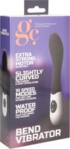 Bend Vibrator - Black - Silicone Vibrators - G-Spot Vibrators - Classic Vibrators