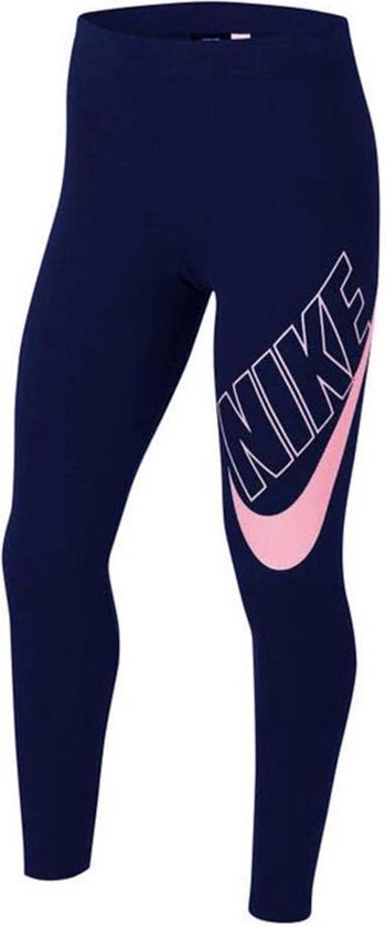 Nike Legging Graphic Fille Bleu Marine / Rose | bol