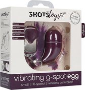 Wireless Vibrating G-Spot Egg - Small - Purple - G-Spot Vibrators - Eggs - Shots Toys New - Easter eggs