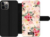 Wallet case - geschikt voor iPhone 12 Pro Max - Floral N°4