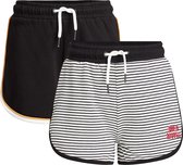 WE Fashion Meisjes sweatshort, 2-pack