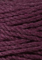 Bobbiny Macramé Triple Twist 5mm Blackberry Paars