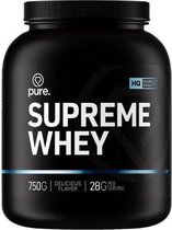 PURE Supreme Whey - choco/caramel - 750gr - eiwitshake - wei protein - koolhydraatarm - whey eiwit - eiwitten