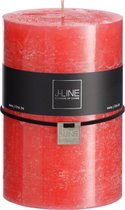 J-Line cilinderkaars - rood - XL - 110U - 6 stuks