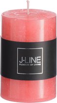 J-Line Cilinderkaars Watermeloen S18u - 6 stuks