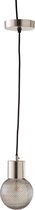 J-Line Hanglamp Bol Glas Zilver S