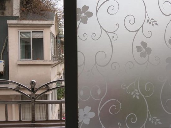 Autocollant Déco Vinyle Pour Porte/mur - Motif Fleurs, Personnalisable Taille/couleur, Livraison Gratuite