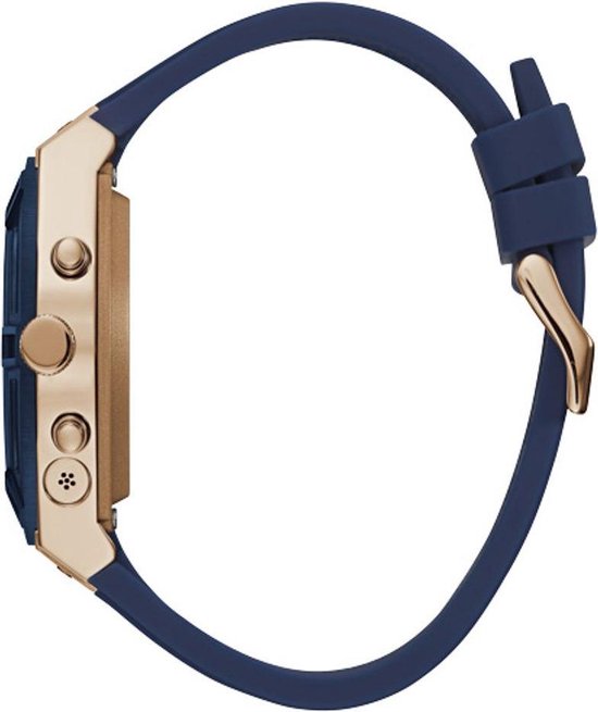 GUESS Connect - Smartwatch - Blauw - 45mm | bol.com