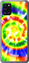 Samsung Galaxy A31 Hoesje Transparant TPU Case - Hippie Tie Dye #ffffff