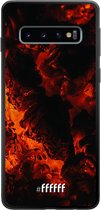 Samsung Galaxy S10 Hoesje TPU Case - Hot Hot Hot #ffffff