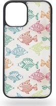 Funky colourful fish Telefoonhoesje - Apple iPhone 12 mini