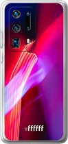 Huawei P40 Pro+ Hoesje Transparant TPU Case - Light Show #ffffff