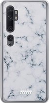 Xiaomi Mi Note 10 Hoesje Transparant TPU Case - Classic Marble #ffffff