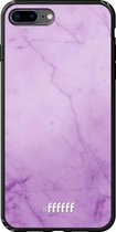 iPhone 7 Plus Hoesje TPU Case - Lilac Marble #ffffff