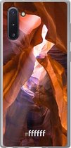 Samsung Galaxy Note 10 Hoesje Transparant TPU Case - Sunray Canyon #ffffff