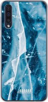 Samsung Galaxy A50 Hoesje Transparant TPU Case - Cracked Ice #ffffff