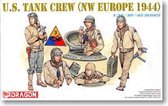 1:35 Dragon 6054 U.S. Tank Crew - NW Europe 1944 Plastic kit