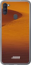 Samsung Galaxy A11 Hoesje Transparant TPU Case - Sand Dunes #ffffff