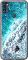 Samsung Galaxy A11 Hoesje Transparant TPU Case - Perfect to Surf #ffffff