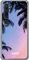 Xiaomi Mi Note 10 Hoesje Transparant TPU Case - Sunset Palms #ffffff
