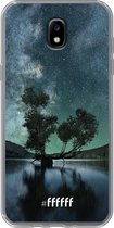 Samsung Galaxy J5 (2017) Hoesje Transparant TPU Case - Space Tree #ffffff