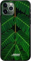 iPhone 11 Pro Hoesje TPU Case - Symmetric Plants #ffffff