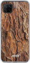 Huawei P40 Lite Hoesje Transparant TPU Case - Woody #ffffff