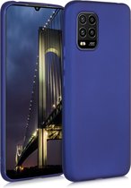 kwmobile telefoonhoesje geschikt voor Xiaomi Mi 10 Lite (5G) - Hoesje voor smartphone - Back cover in metallic blauw