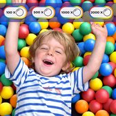 Trend24 Ballenbak ballen - Kinderballen - Speelballen - Plastic - Kleurenmix - 200 stuks