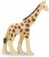 Safari Lucky Mini's/ geluksmini's giraffen 10 stuks (ca 1-2 cm)