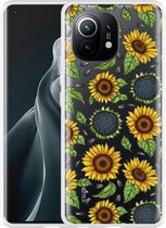 Xiaomi Mi 11 Hoesje Sunflowers - Designed by Cazy