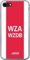 6F hoesje - geschikt voor iPhone SE (2020) - Transparant TPU Case - AFC Ajax - WZAWZDB #ffffff