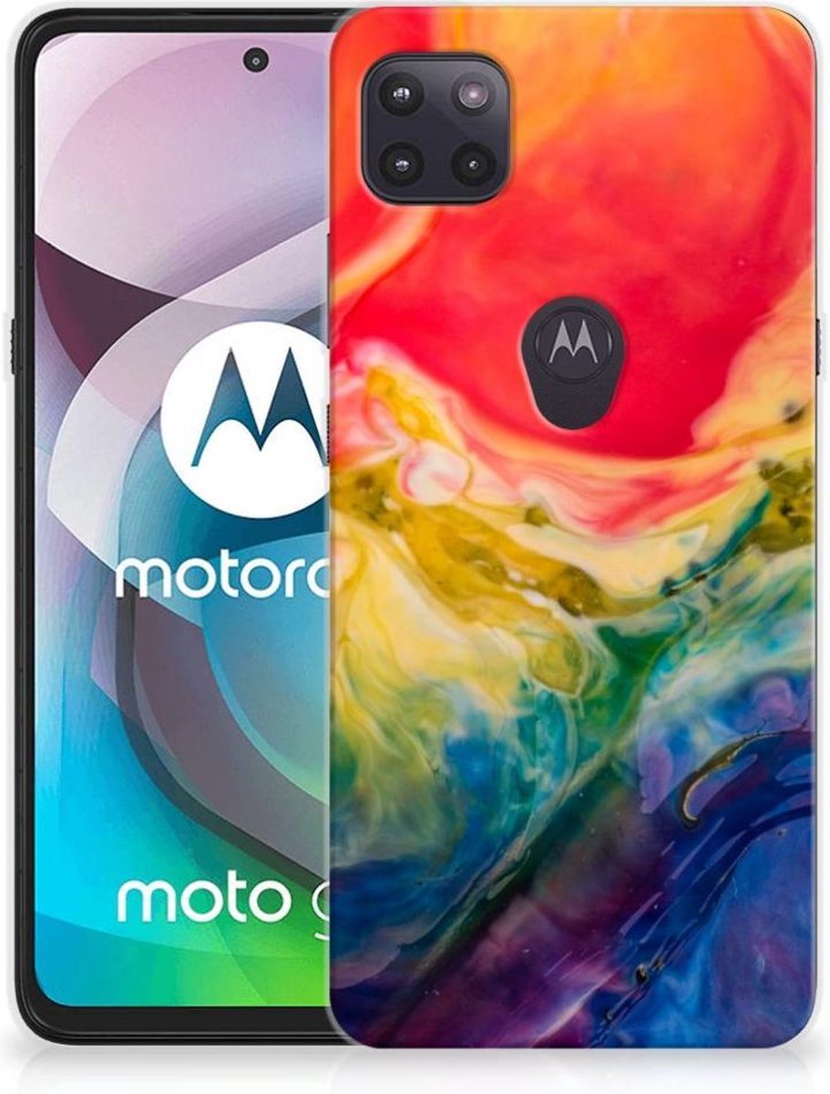 Hoesje maken Motorola Moto G 5G Watercolor Dark