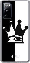 6F hoesje - geschikt voor Samsung Galaxy S20 FE - Transparant TPU Case - Chess #ffffff