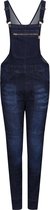 Motogirl Irene motorjeans tuinbroek blauw "Dungri" AA-keur - Maat S / UK10