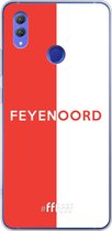 6F hoesje - geschikt voor Honor Note 10 -  Transparant TPU Case - Feyenoord - met opdruk #ffffff