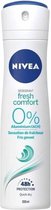 Nivea Fresh Comfort Deodorant Spray 150ML