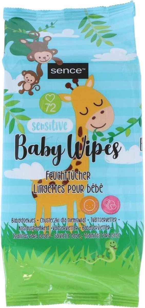 Goedkoopste Sence Baby Billendoekjes Sensitive 72 stuks