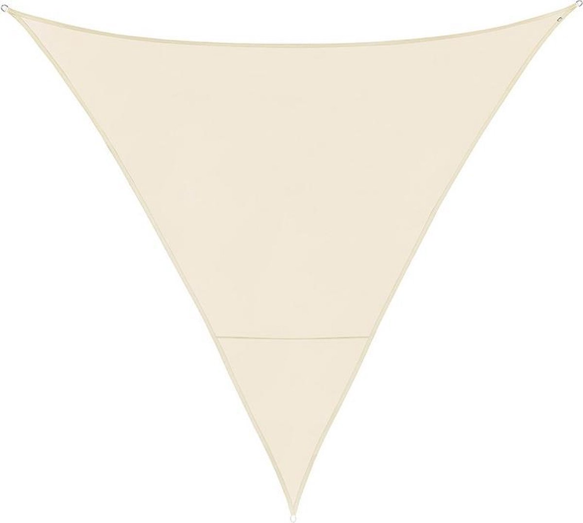 Feel Furniture - Schaduwdoek - Zonwering - Driehoek - 3.6 m - Crème