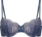 Hunkemöller Dames Lingerie Voorgevormde beugel bh Bambini  - Blauw - maat D70