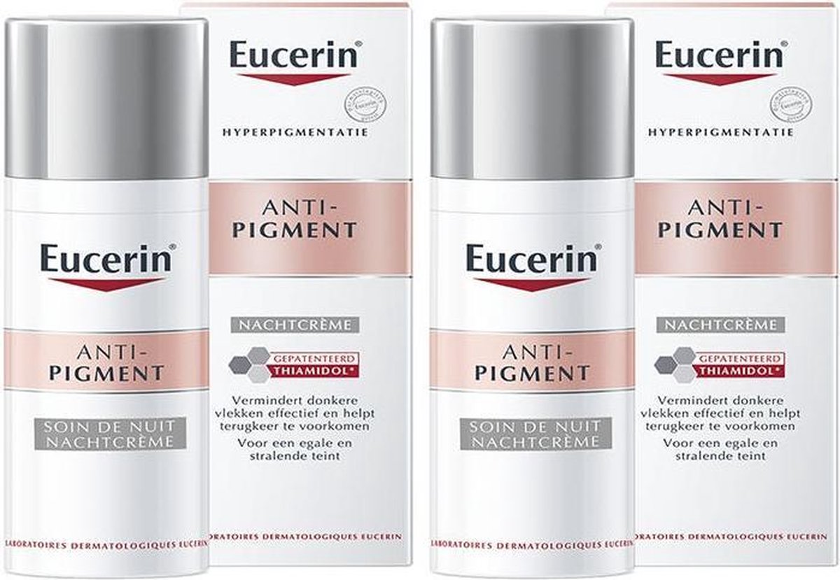 Eucerin Anti-Pigment Nachtcrème 2x50ml